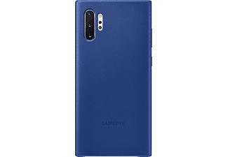 SAMSUNG Galaxy Note 10+ bőr hátlap, Kék