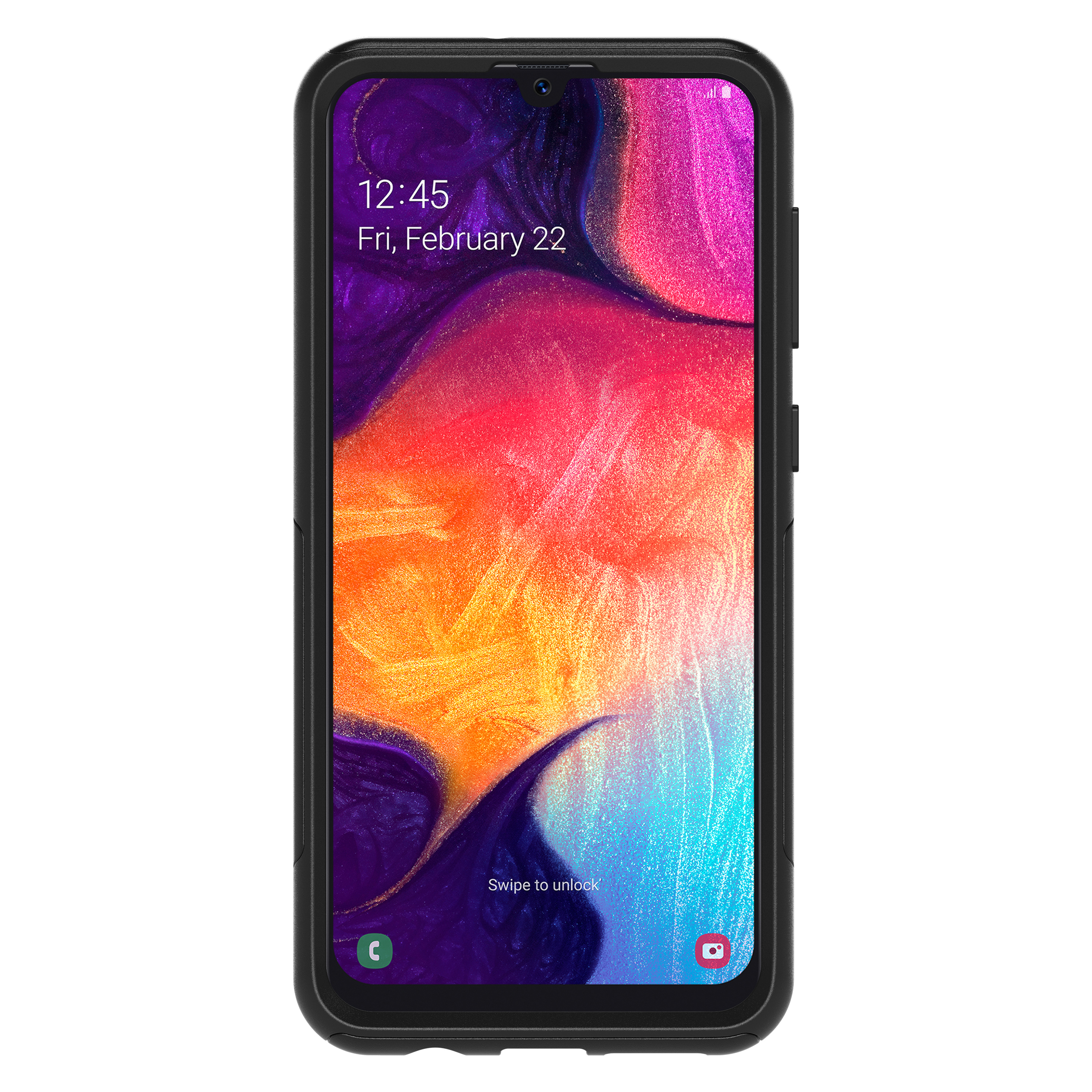 OTTERBOX Commuter Lite, Backcover, Samsung, Galaxy A50, Schwarz