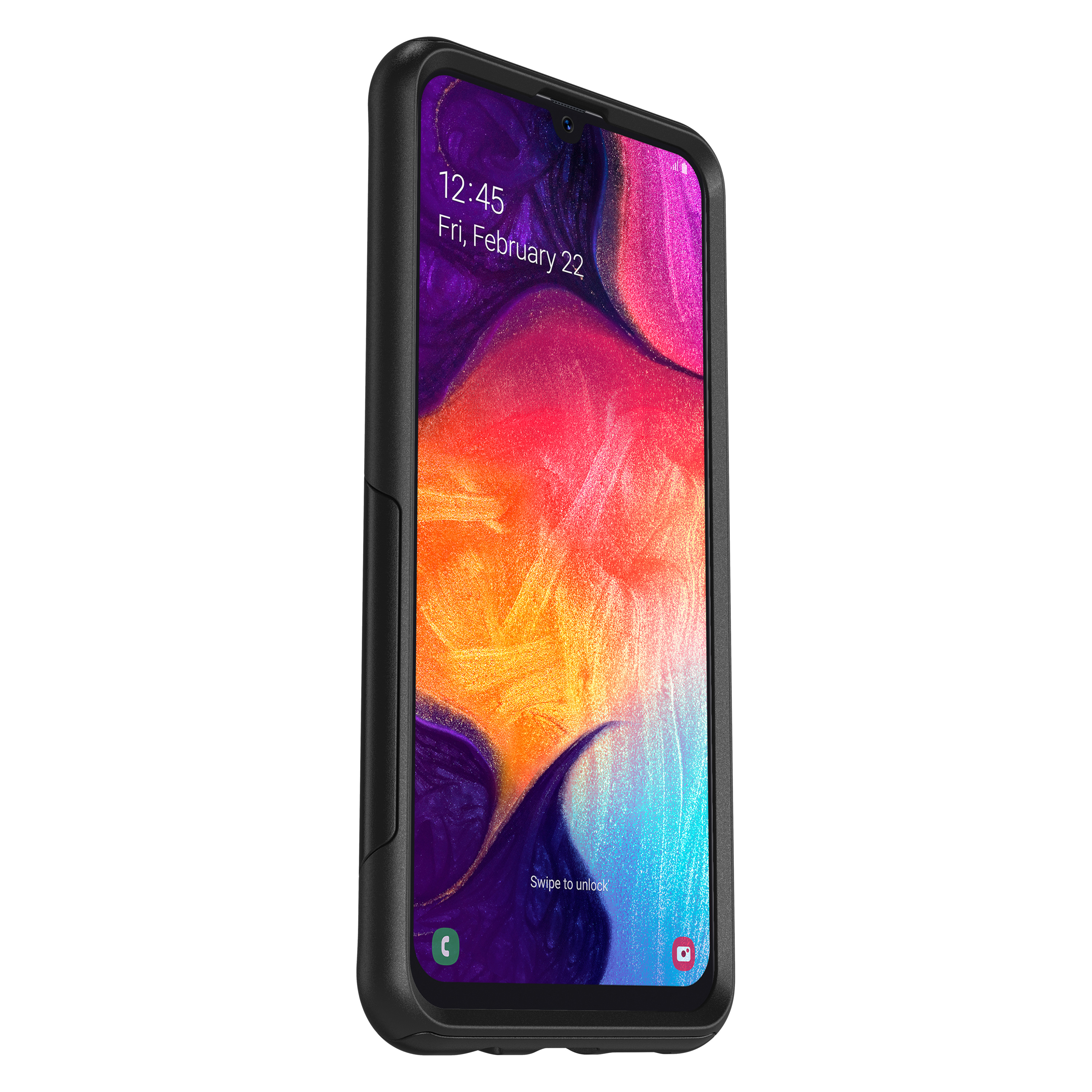 OTTERBOX Commuter Lite, Backcover, Samsung, Galaxy A50, Schwarz