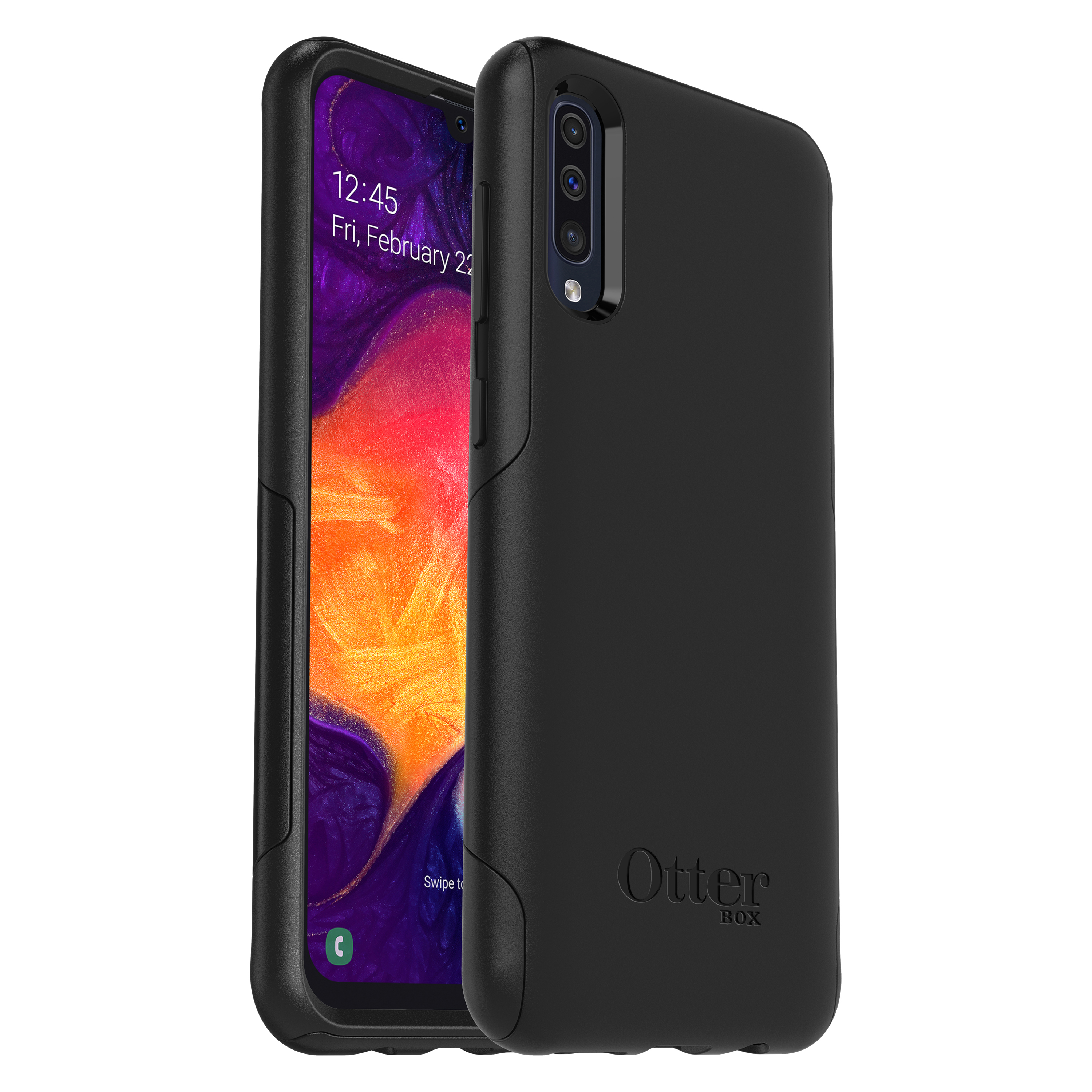 OTTERBOX Commuter Lite, Backcover, Samsung, Galaxy A50, Schwarz