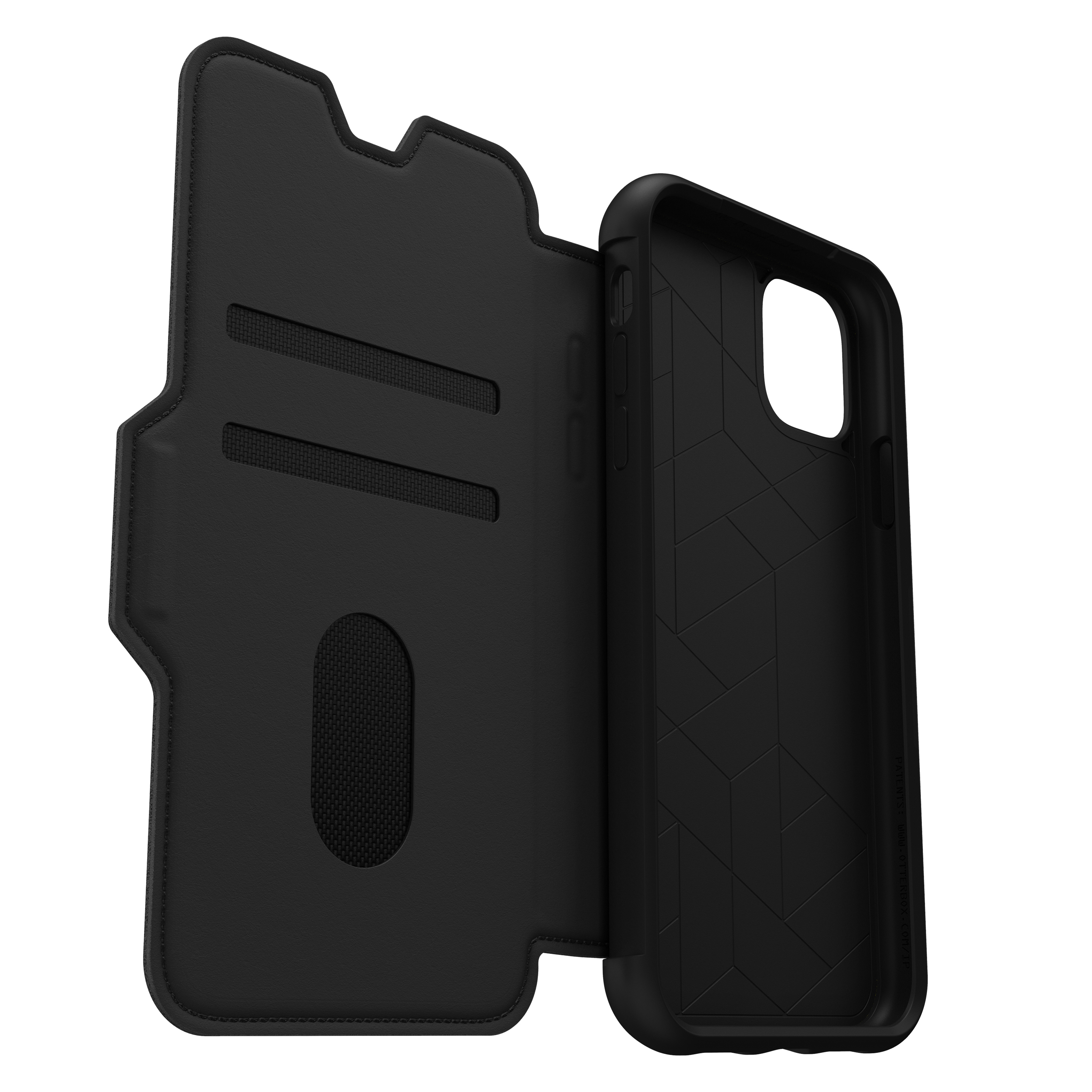 OTTERBOX Strada, Bookcover, Apple, iPhone 11, Schwarz