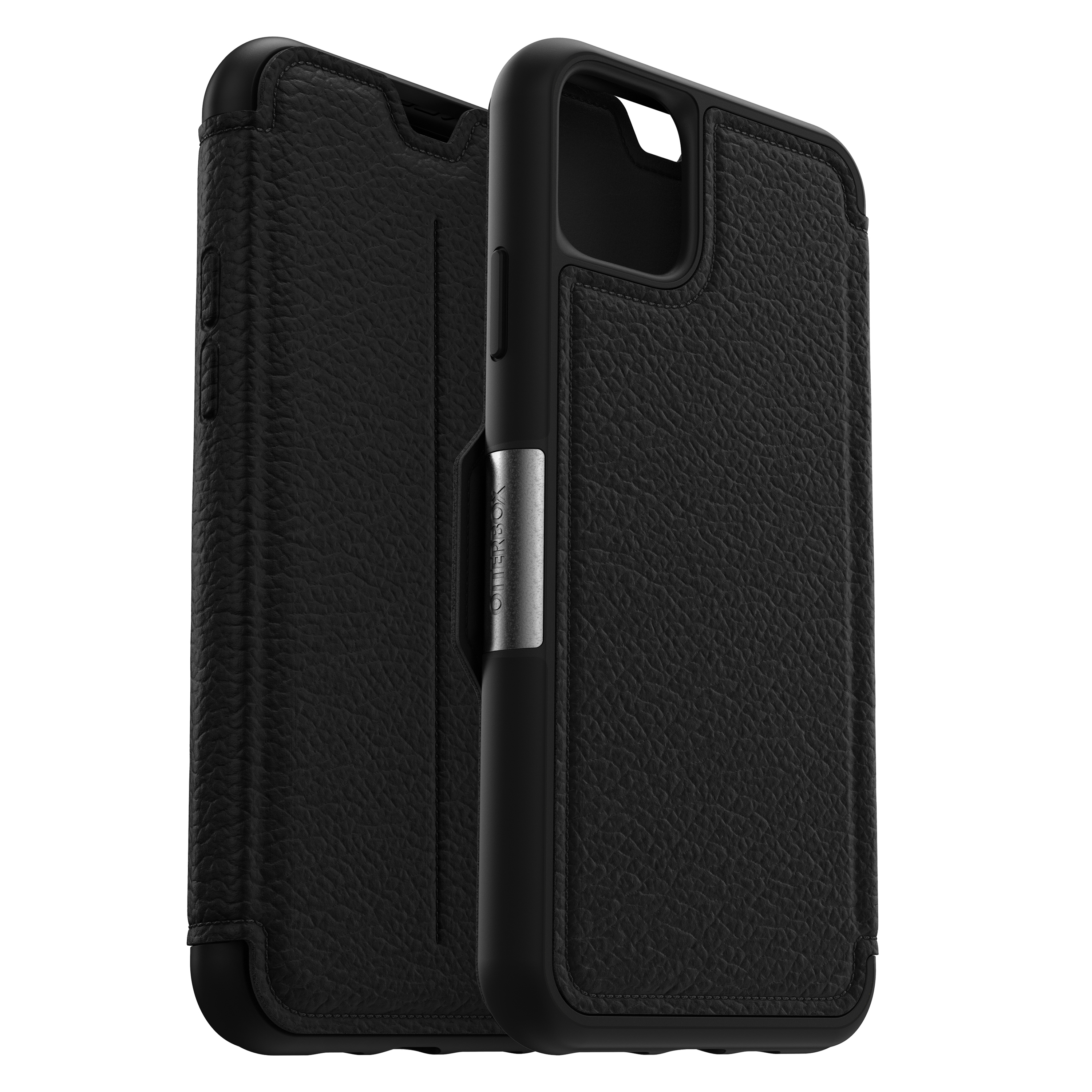 OTTERBOX Strada, Bookcover, Apple, iPhone 11 Pro Max, Schwarz