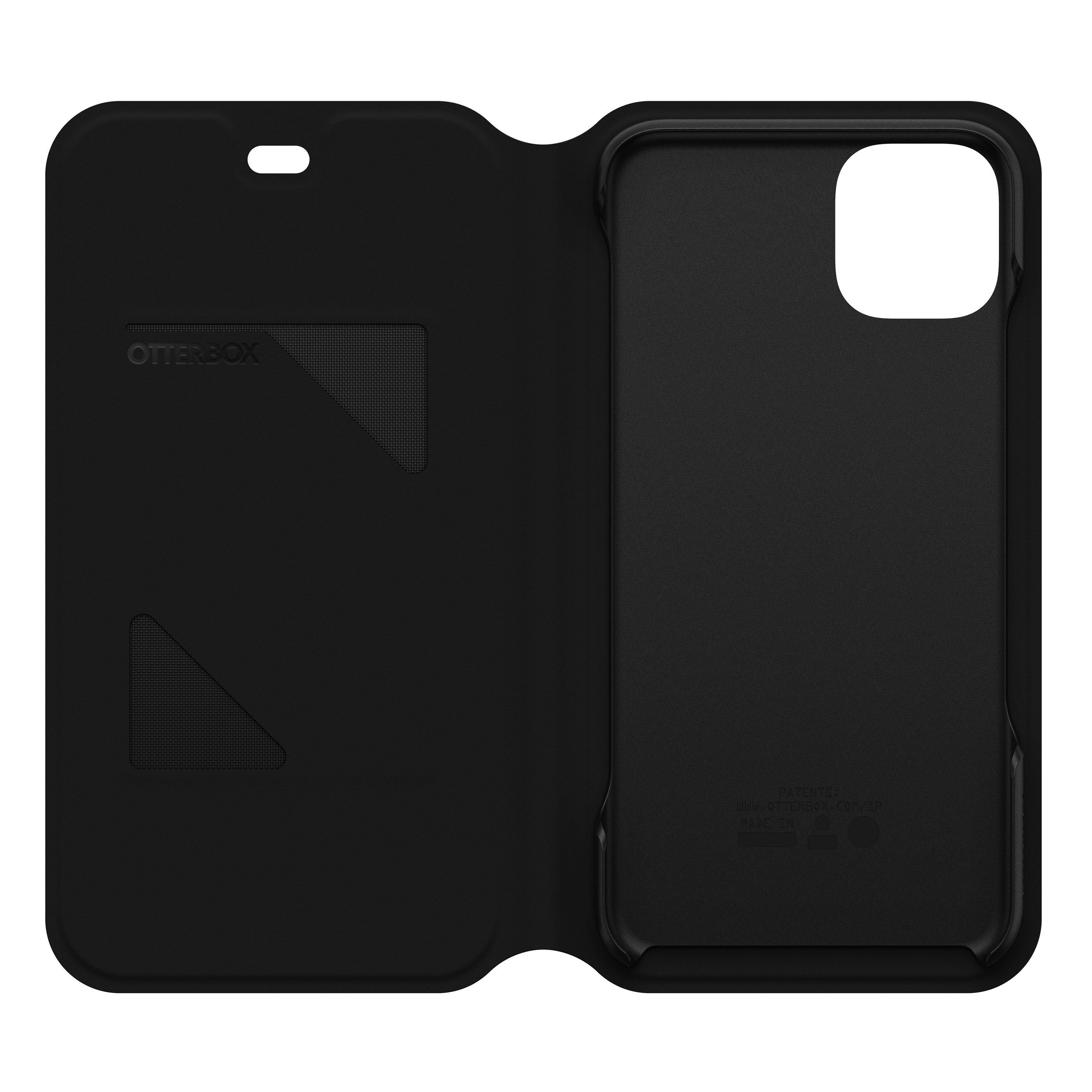 OTTERBOX Strada Via, Bookcover, Apple, iPhone 11 Pro Max, Schwarz