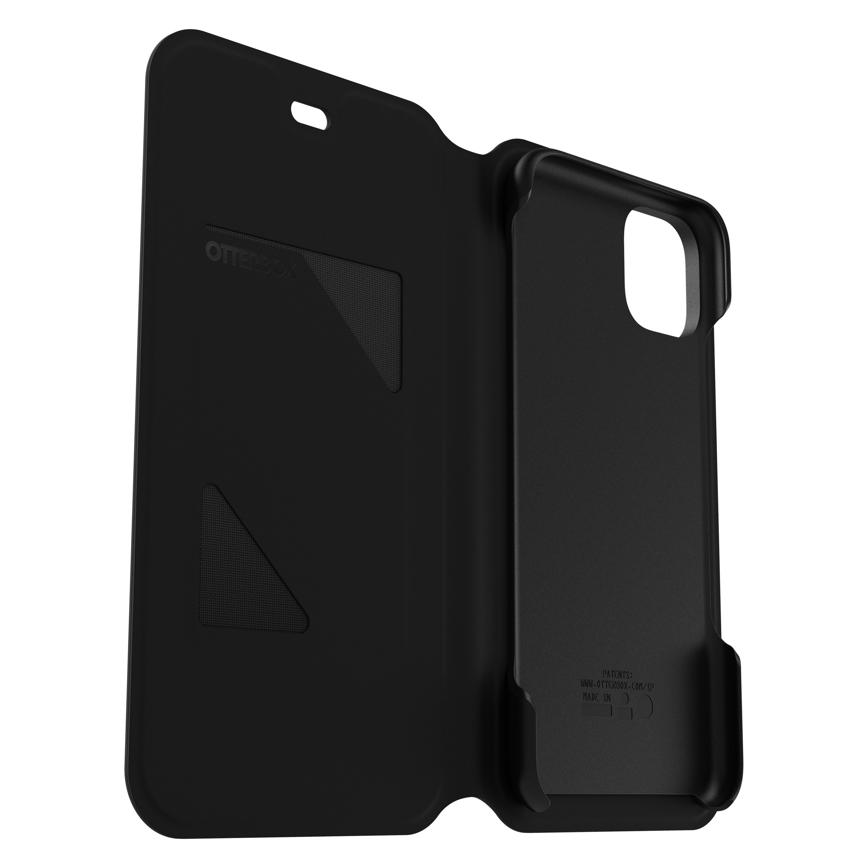 OTTERBOX Strada Via, Bookcover, Apple, iPhone 11 Pro Max, Schwarz
