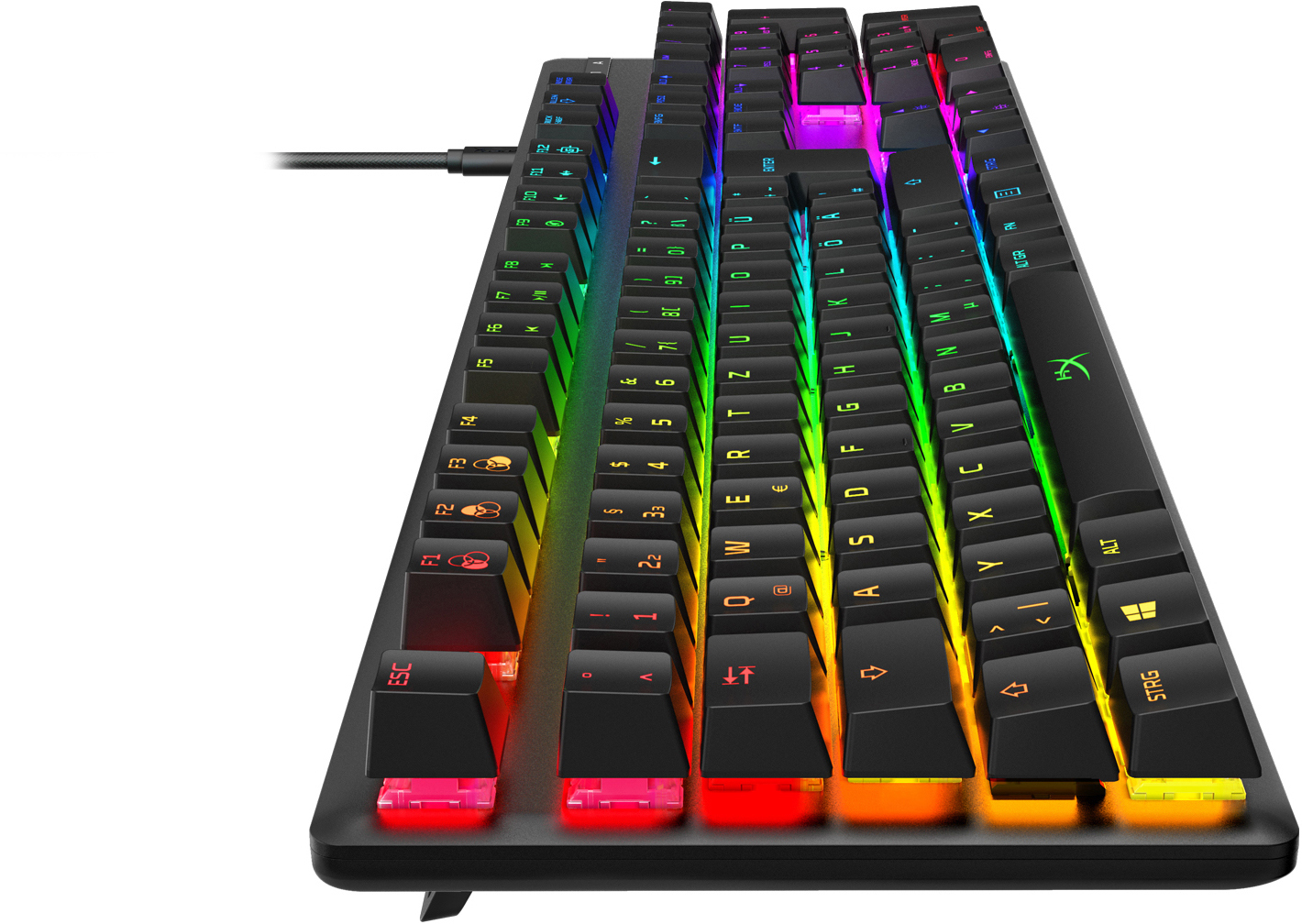 HYPERX Alloy Origins, Gaming Tastatur, Mechanisch, Sonstiges, kabelgebunden, Schwarz