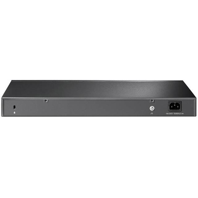 Switch - TP-Link T2500-28TC, 28 puertos, 10/100/1000, Negro