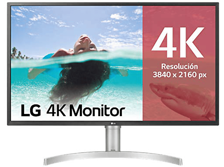 Monitor gaming - LG 32UL750-W, 32" LED UltraHD 4K, FreeSync, 4ms, Blanco y plata