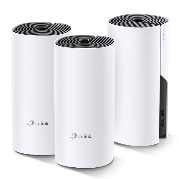 Amplificador Wi-Fi - TP-Link Deco M4 Mesh Wi-Fi Set AC1200, Cobertura hasta 370m², Blanco