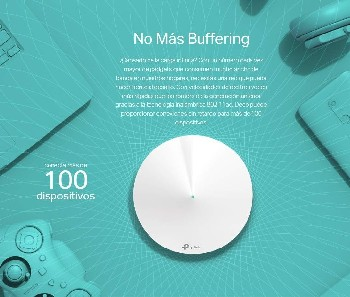 Sistema Wi-Fi - TP-LINK Deco M9 Plus, Router inalámbrico, Tri-band AC2200, Hasta 230m²