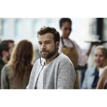 JABRA Elite 65e, In-ear Kopfhörer Bluetooth Schwarz/Silber