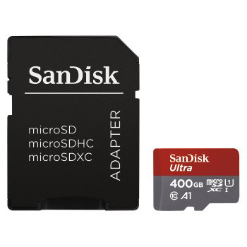 SANDISK Ultra®, Micro-SDXC Speicherkarte, 400 GB, 100 MB/s