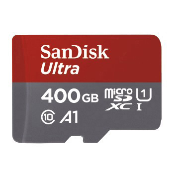 SANDISK Ultra®, Micro-SDXC Speicherkarte, 400 GB, 100 MB/s