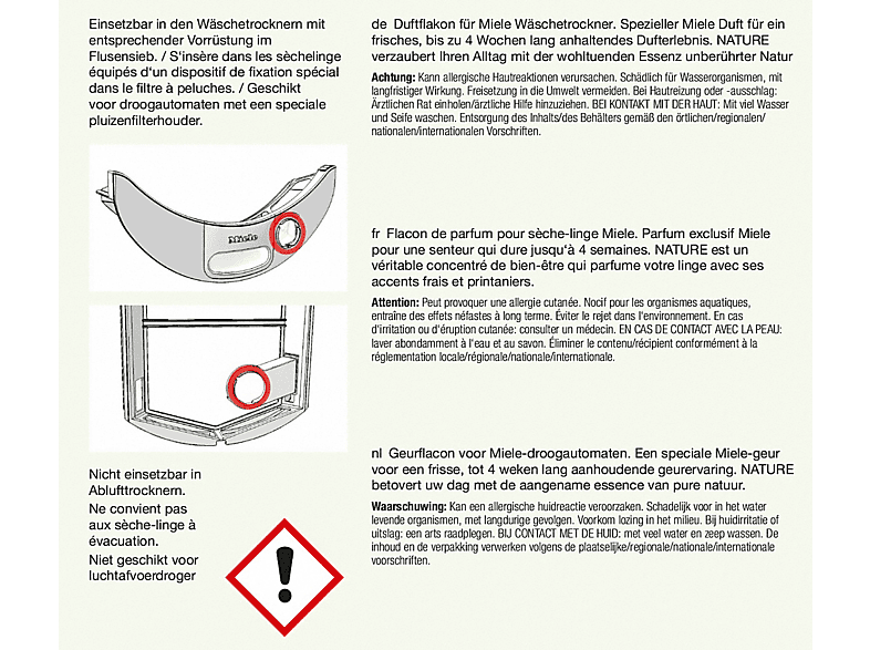 MIELE 10234440 NATURE Duftflakon Nature