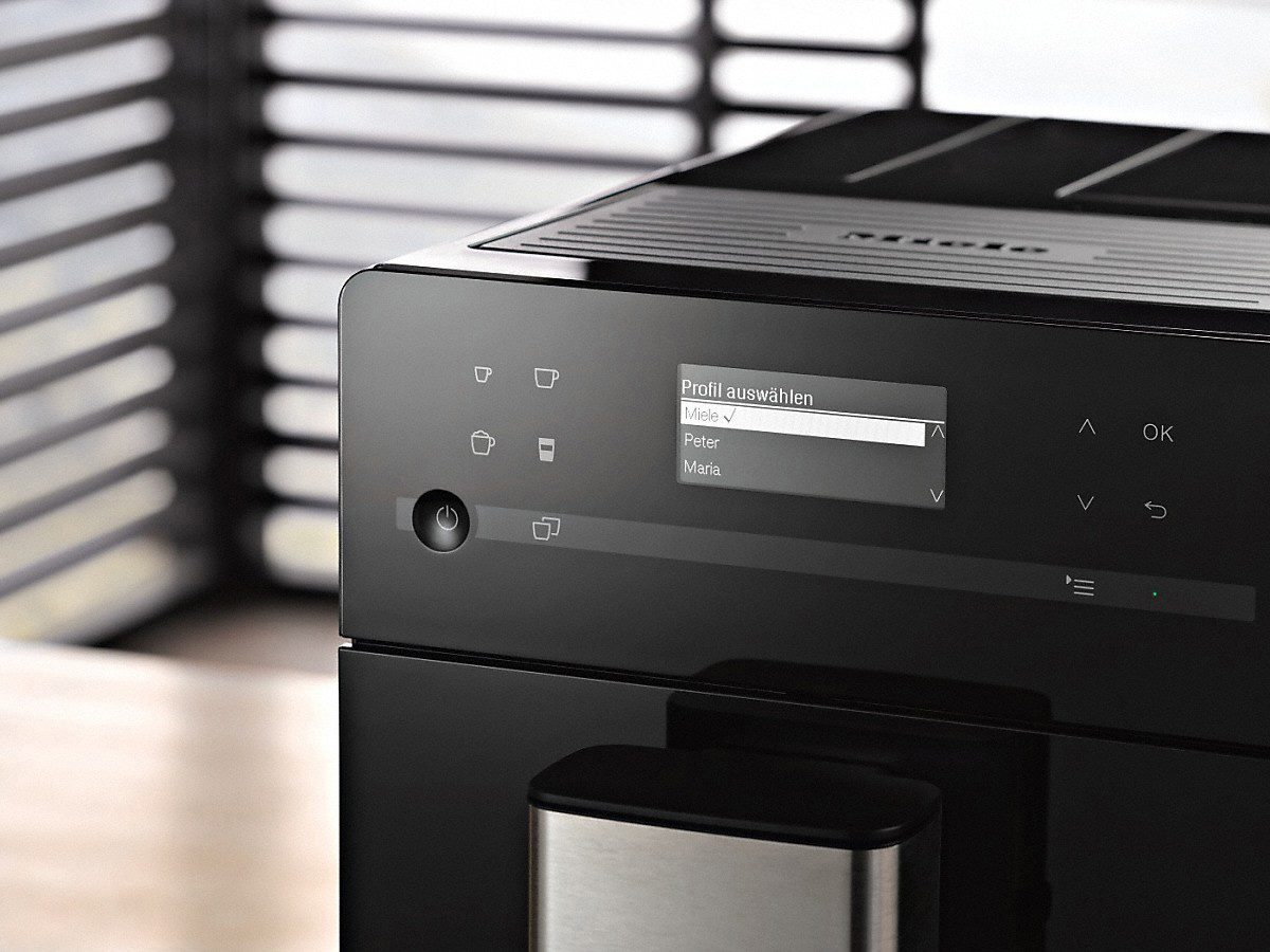 MIELE CM 5300 Kaffeevollautomat Obsidianschwarz