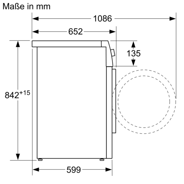 BOSCH WTR83V00 Trockner 4 (7,0 kg, A++, Weiß)