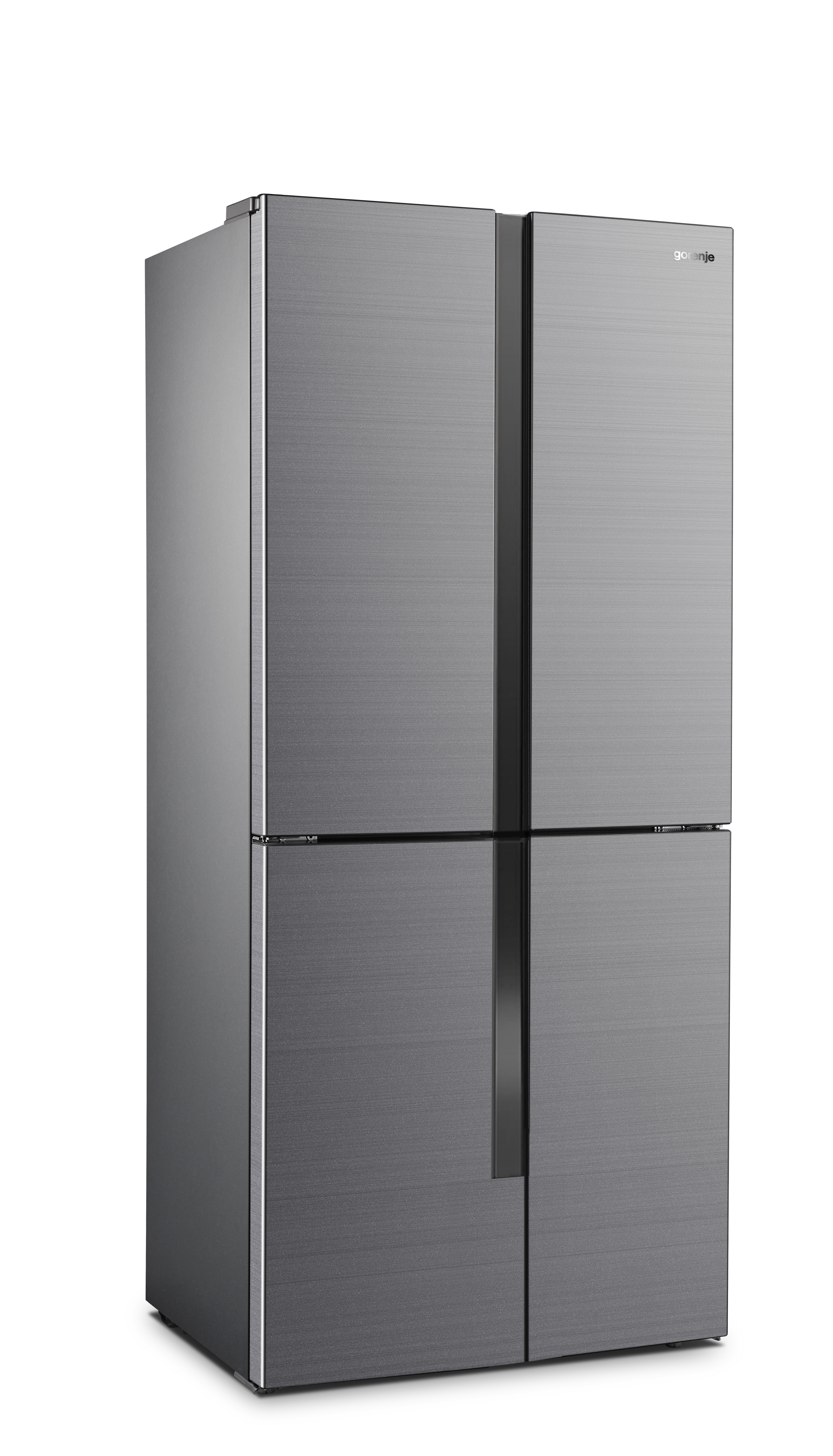 GORENJE NRM 8182 MX French Door (427 l, E, 1816 mm hoch, Edelstahl)