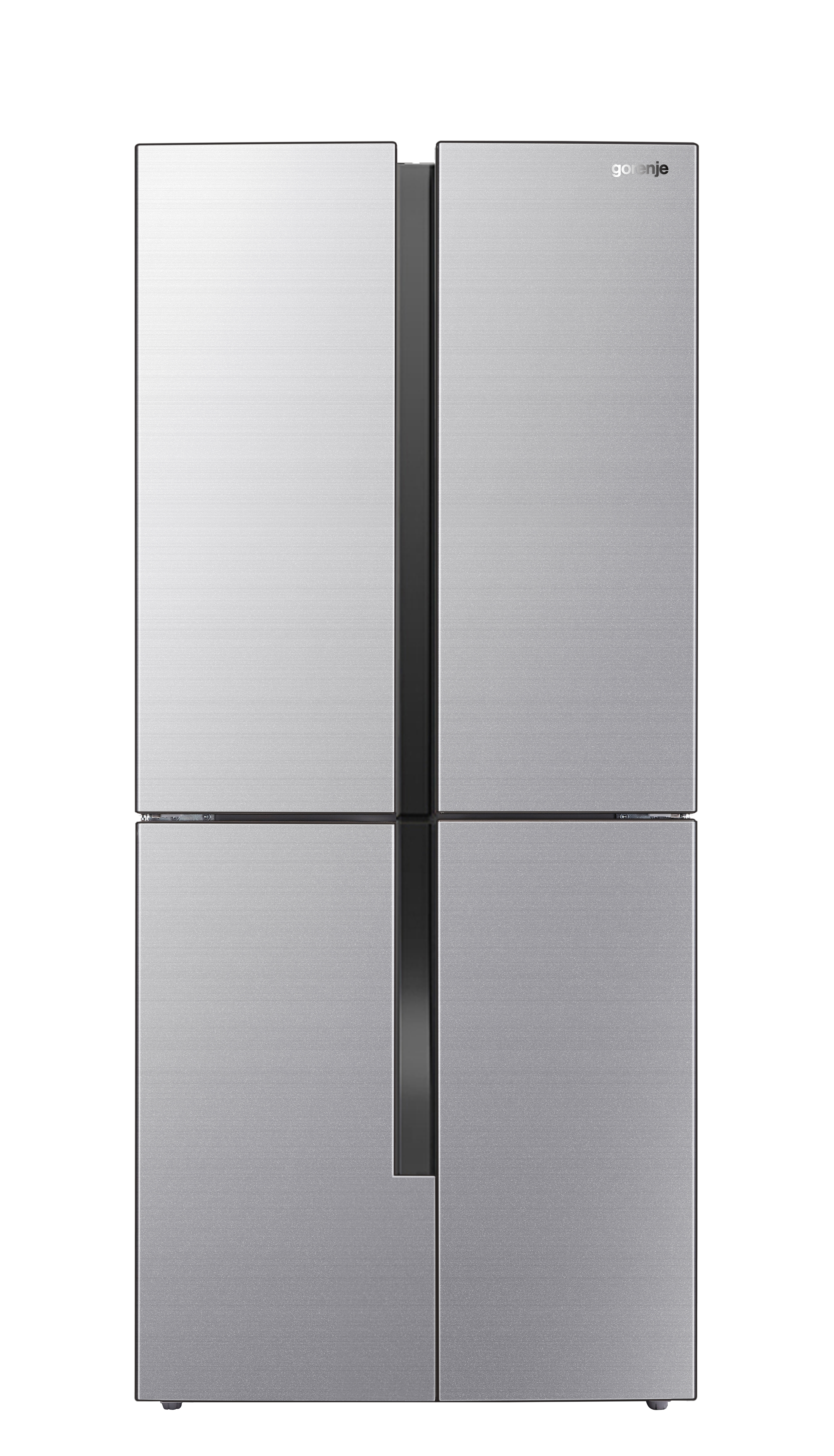 GORENJE NRM 8182 MX French Door (427 l, E, 1816 mm hoch, Edelstahl)