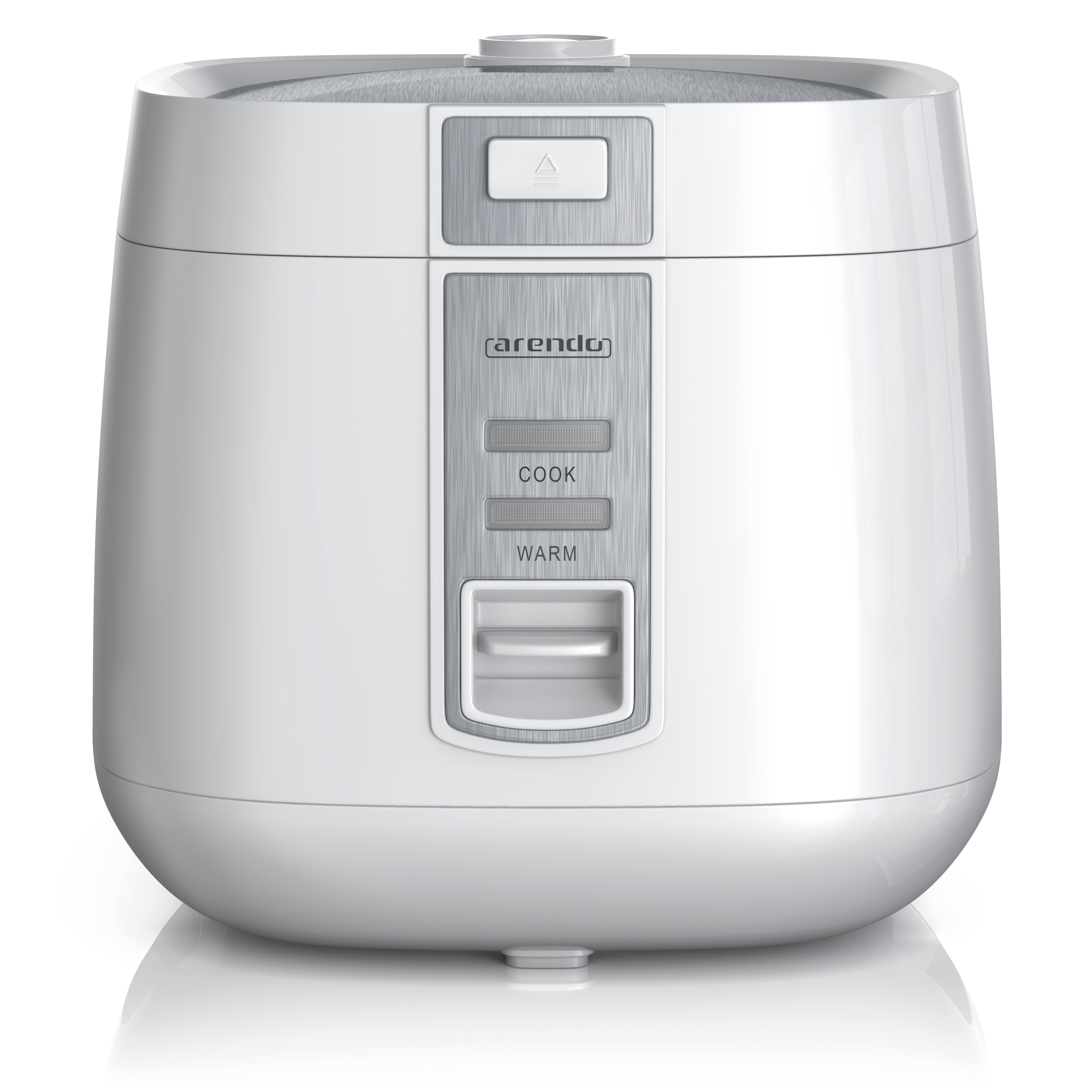 ARENDO 302734 Maki Reiskocher (540 Watt, Weiß)