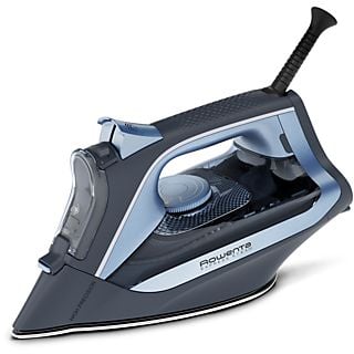 Plancha de vapor - Rowenta Express Steam DW4320D1, 2500W, 160 g/min, Modo Eco, 0.25 L, Antical, Azul