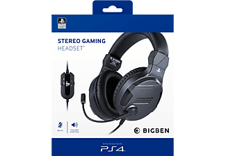 BIG BEN Stereo Gaming Headset V3, titánszürke (PlayStation 4)