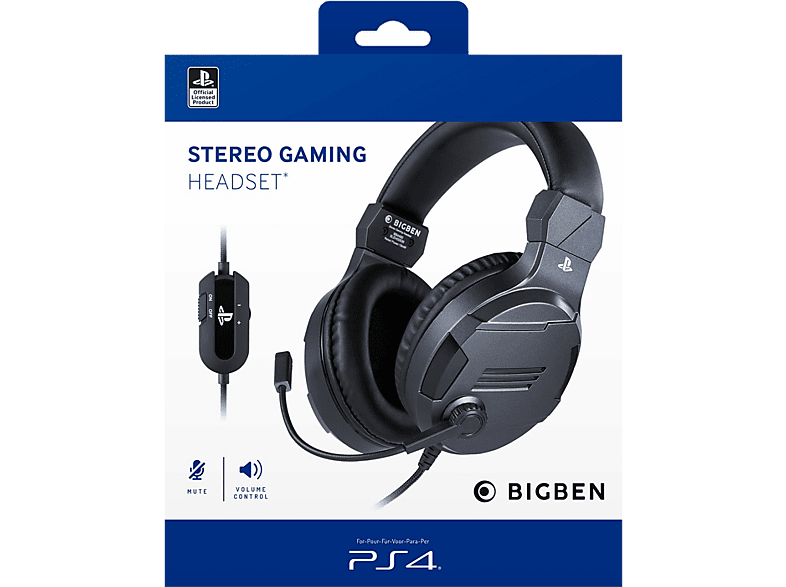 Bigben Stereo Gaming Headset Official V3 Ps4 Headset Bigben Stereo