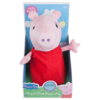 JAZWARES PEPPA Plüsch mit Sound, ca. 30 cm, sortiert Plüschfigur, Mehrfarbig