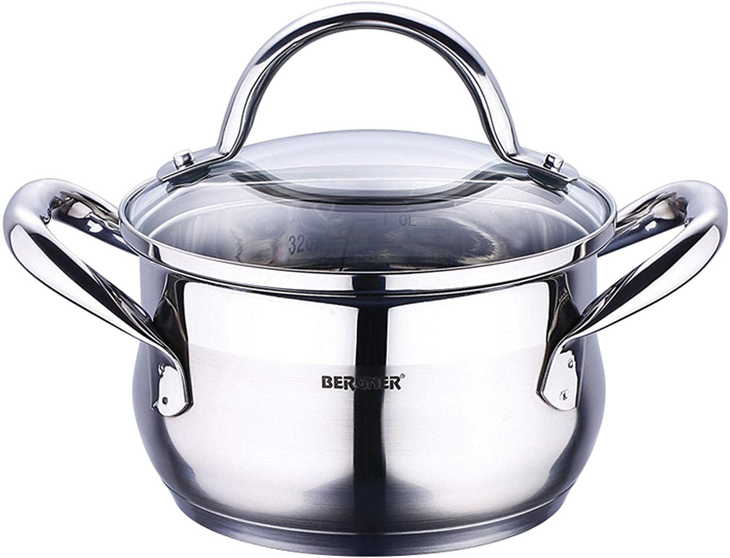 BERGNER BG-6507 Gourmet Lábas fedővel, 3,3 liter