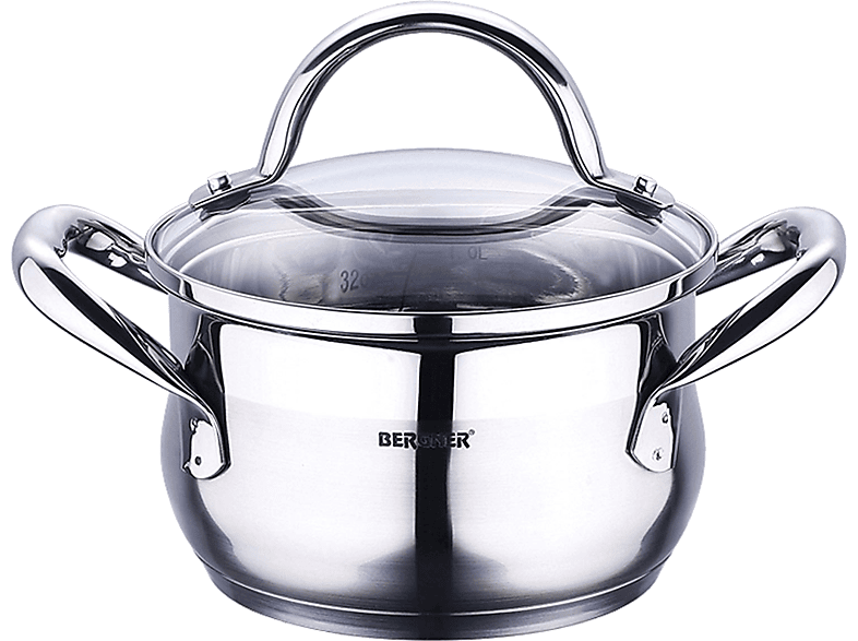 BERGNER BG-6507 Gourmet Lábas fedővel, 3,3 liter