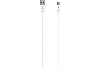 TTEC 2DK35B Type-C USB 2.0 5A Süper Hızlı Şarj Kablosu Beyaz