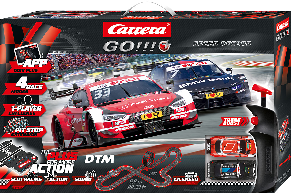 CARRERA (TOYS) DTM Speed Record Rennbahn, Mehrfarbig