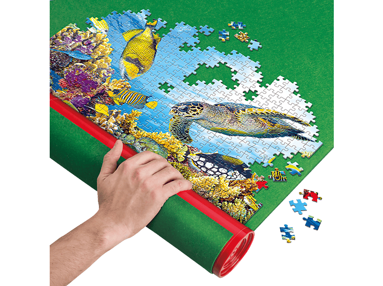 CLEMENTONI Puzzle Matte universal bis 2000 Teile
 Puzzlematte, Mehrfarbig