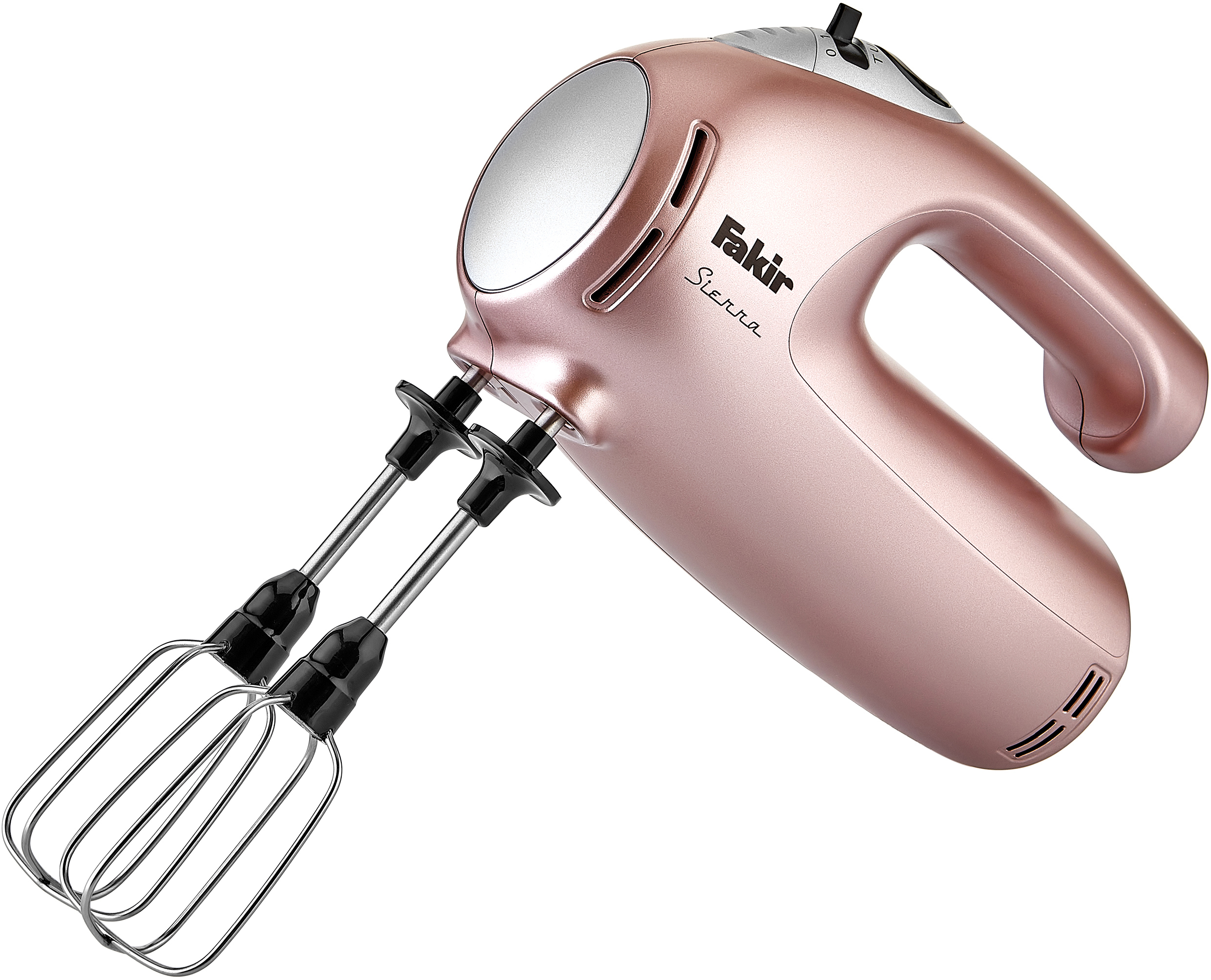 FAKIR 9190001 Sierra Rosie Handmixer Rosé (425 Watt)
