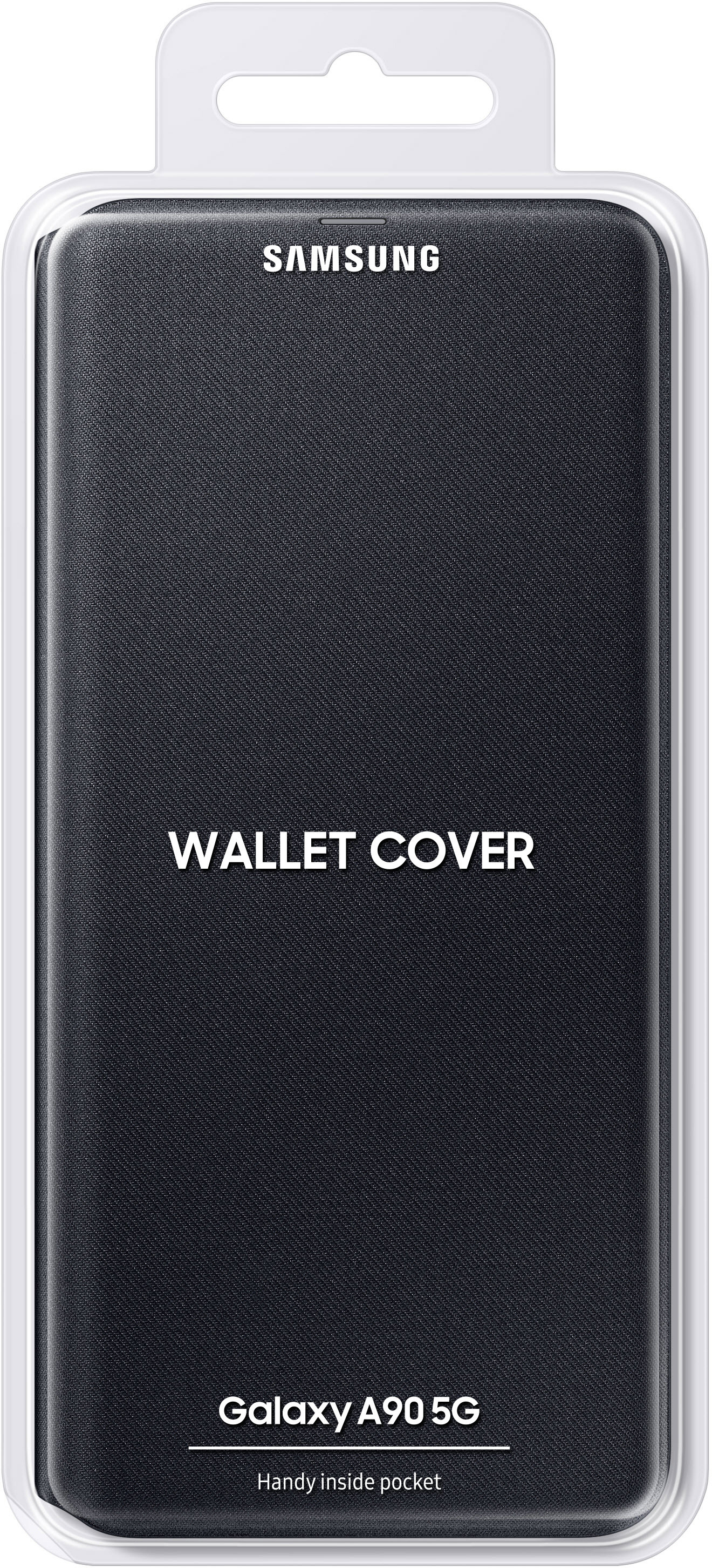 SAMSUNG EF-WA908, Bookcover, Samsung, Galaxy A90, Schwarz