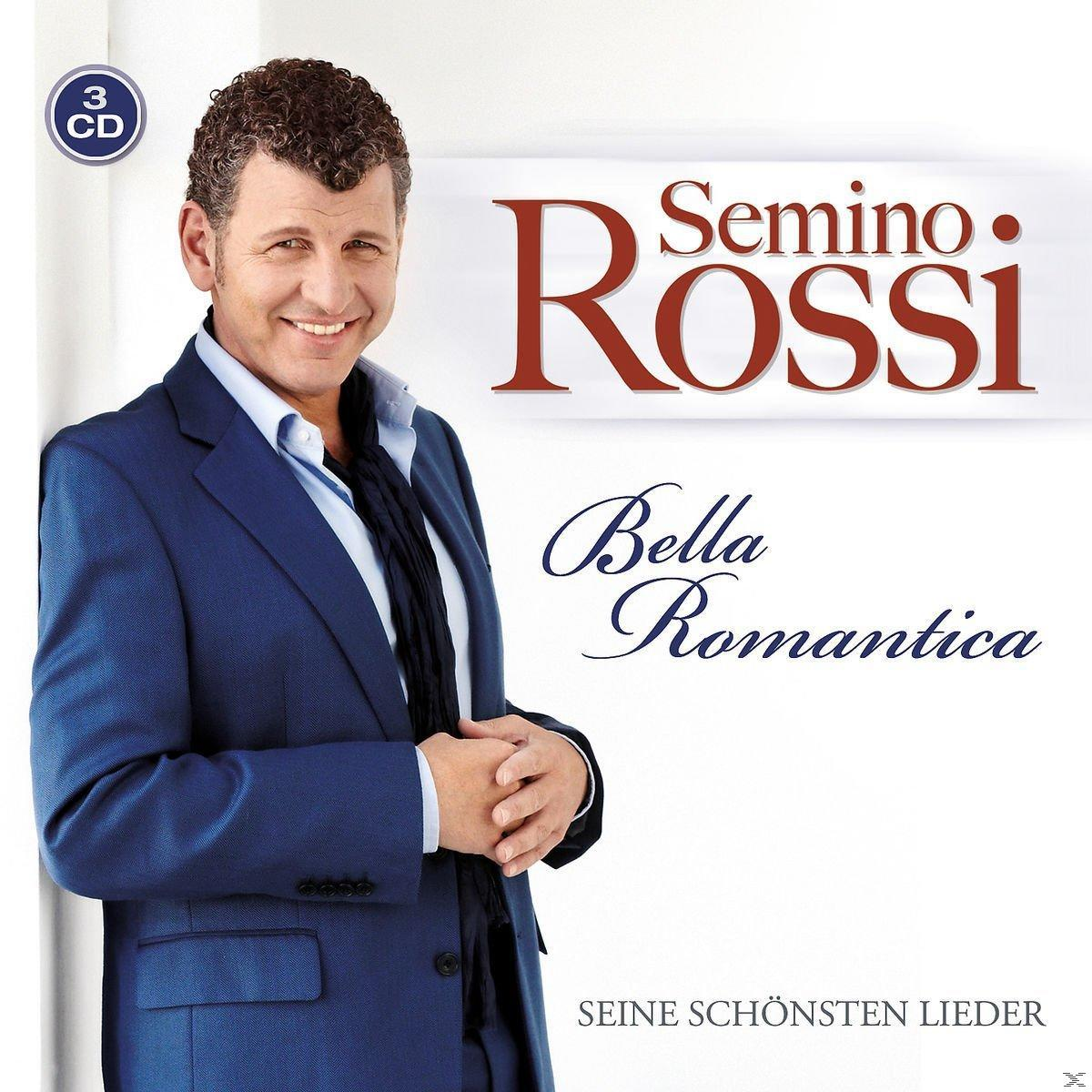 Pochette album de Semino Rossi, costume bleu, souriant, titre de l'album.