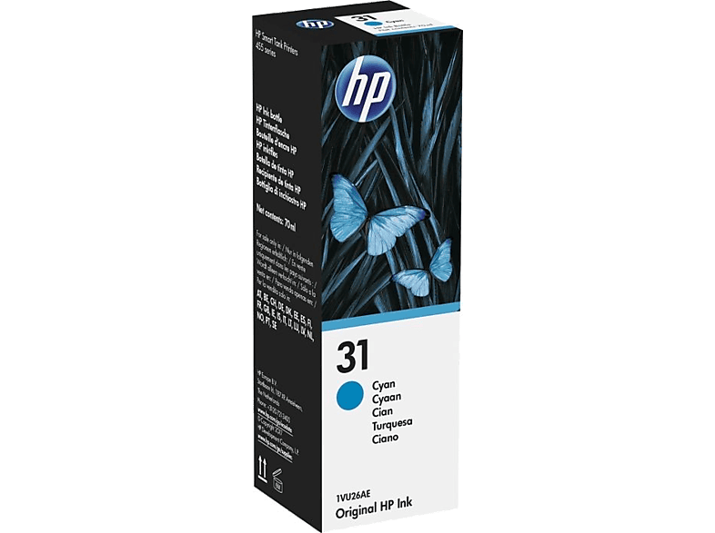 HP 31 cyan (1VU26AE)