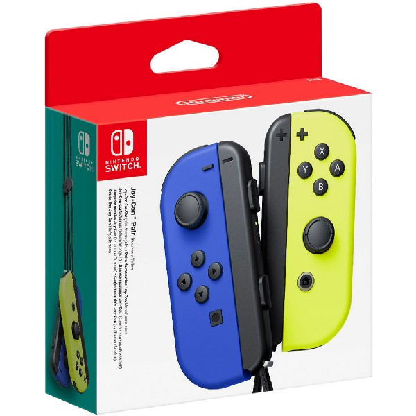 Mando Joycon Set nintendo switch izquierda y derecha azul amarillo para izdadcha 2