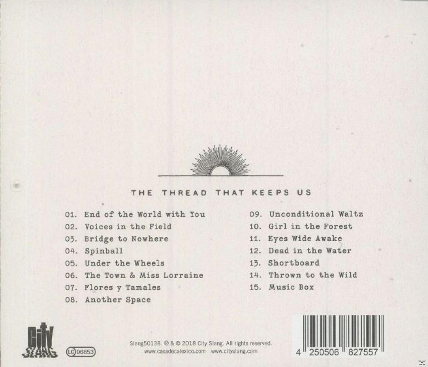 - Keeps - That (CD) Calexico Us Thread The