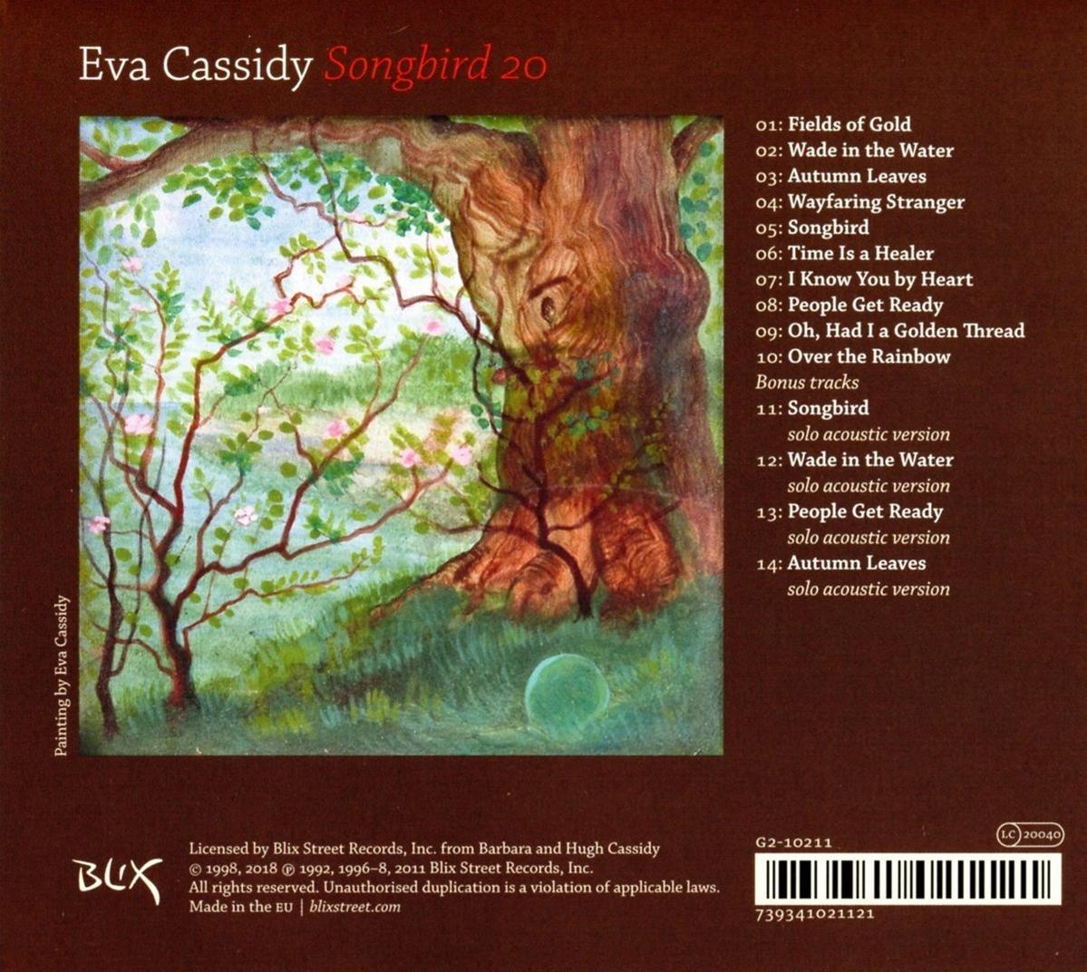 CD-Cover mit einem Aquarellgemälde einer Baum- und Waldszene mit Titelliste und Künstlernamen.