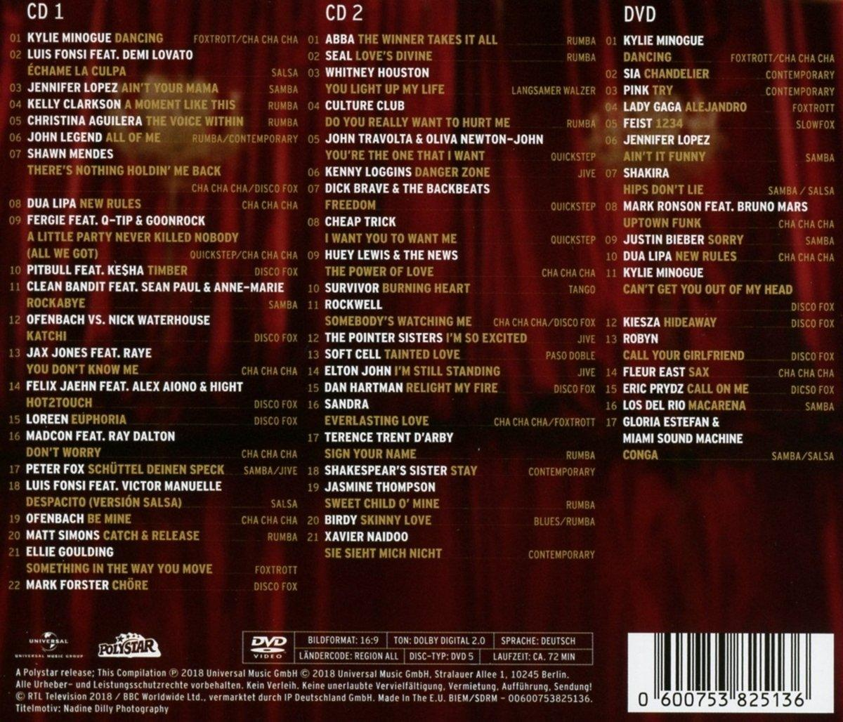 VARIOUS - Let's Dance-Das Tanzalbum 2018 (Inkl.Bonus DVD)  - (CD + DVD Video)