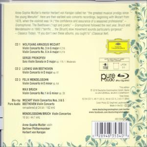 Anne-Sophie Mutter, Berliner Philharmoniker - Anne-Sophie Mutter-The Early Years (Ltd.Edt.)  - (CD + Blu-ray Disc)