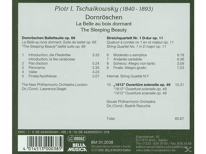 Thumbnail - Rezucha, NEW PHILH.O, INT.STRING - Tschaikowski/Dornröschen (CD)