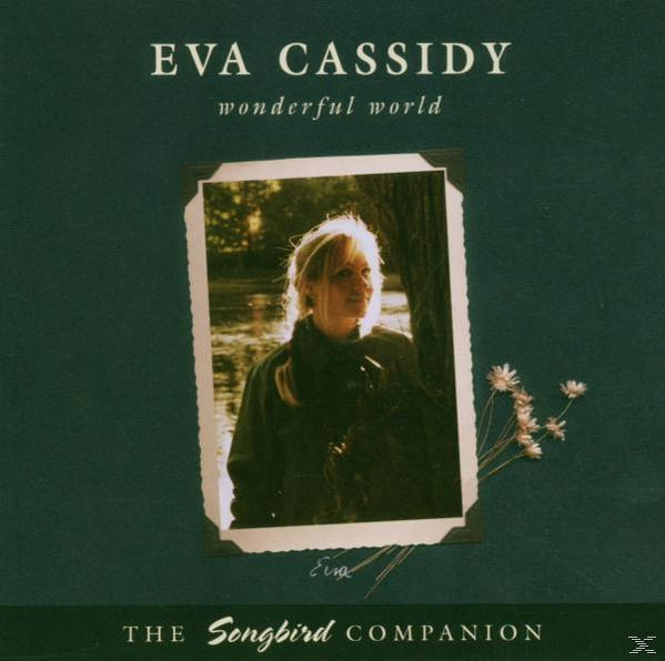 Albumcover mit Foto einer Frau vor einem See, Text lautet 'Eva Cassidy'.