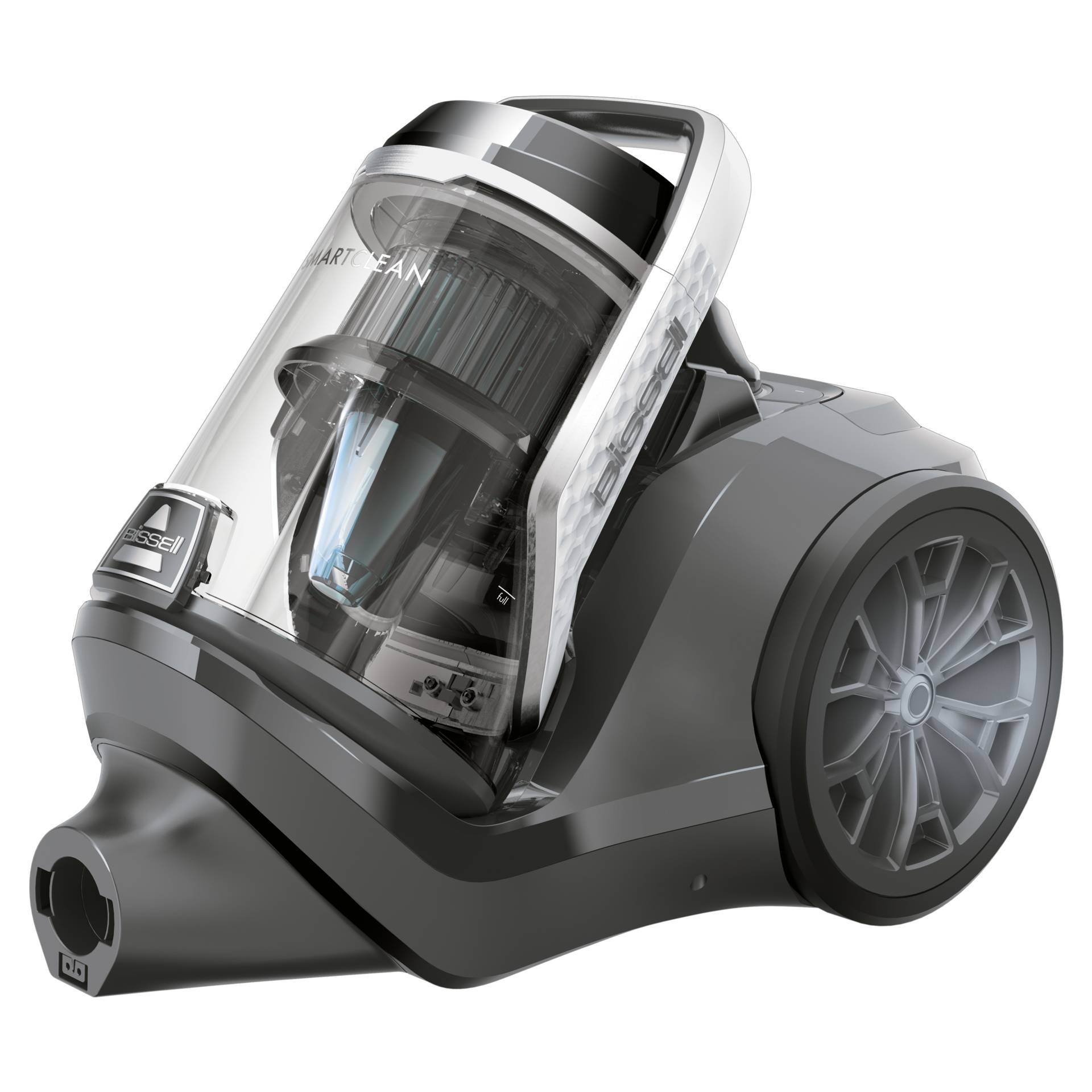 BISSELL Staubsauger ohne Beutel Smartclean Pet Bodenstaubsauger ohne Beutel (maximale Leistung: 770 Watt, Schwarz)