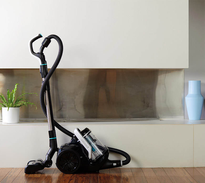 BISSELL Staubsauger ohne Beutel Smartclean Pet Bodenstaubsauger ohne Beutel (maximale Leistung: 770 Watt, Schwarz)