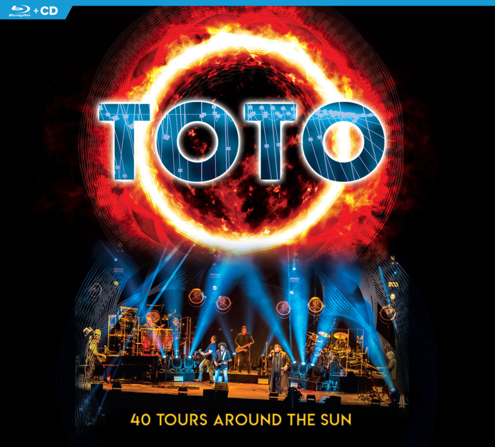 Toto - 40 TOURS AROUND THE SUN  - (CD + Blu-ray Disc)