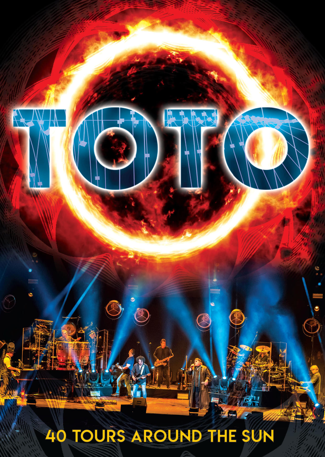 AROUND TOURS (DVD) - THE 40 SUN - Toto