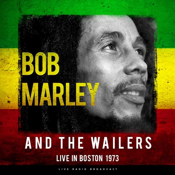 Pochette de l'album de Bob Marley avec son visage et un fond vert, jaune, rouge.