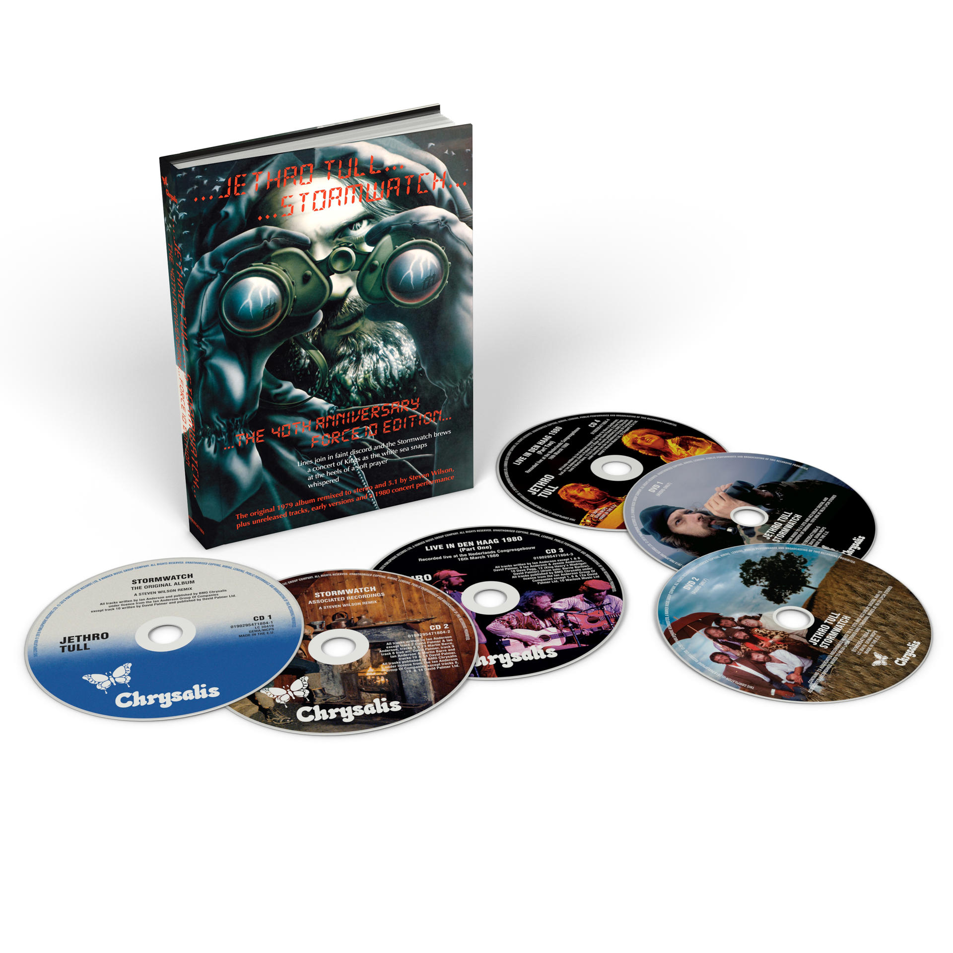 Jethro Tull - Stormwatch (40th Anniversary Force 10 Edition)  - (CD + DVD Audio)