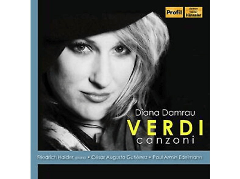 Diana Damrau - Friefrich Haider - Paul AR Edelmann - Verdi: Canzoni CD