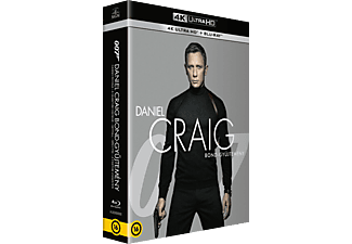 James Bond - Daniel Craig Bond-gyűjtemény (4K Ultra HD Blu-ray + Blu-ray)